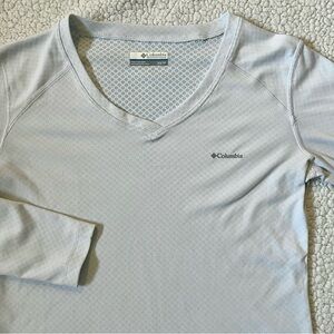 Columbia white long  Sleeve Dryfit